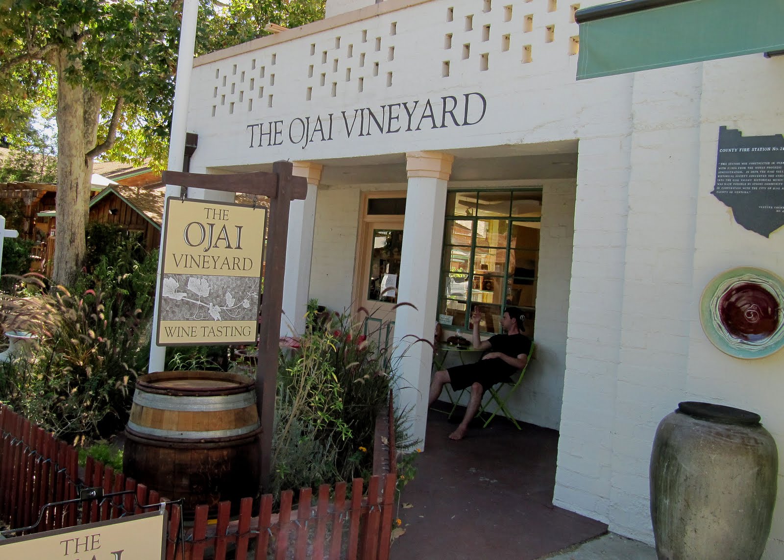 The Ojai Vineyard Tasting Room